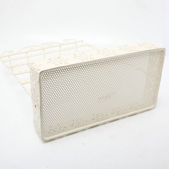 Metal Jewelry Display Stand Necklace Earrings Bracelets Holder Cream Tall - Picture 8 of 8